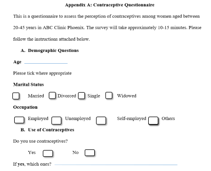 Appendices